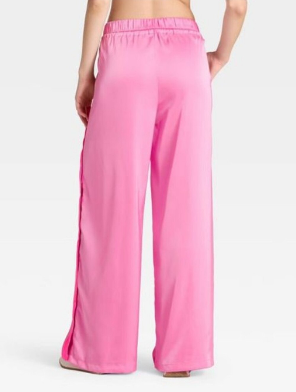 JoyLab-Low Rise Tear Away Track Lounge Pants (Pink/Hot Pink 🩷)-XXL - Picture 3 of 4